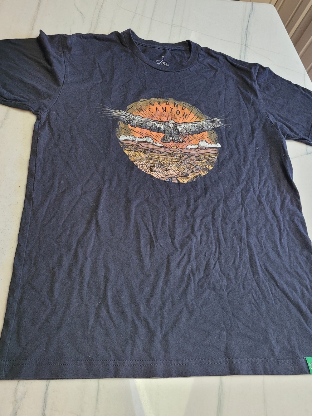 Grand Canyon Graphic Short-Sleeve Shirt - Black